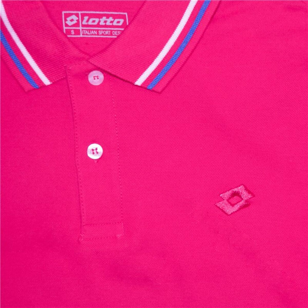 Herren Kurzarm-Poloshirt Lotto Reed Pink – LuxeStyle Schweiz