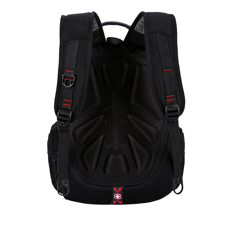 Grosses Outdoor-Reise-Nylon-Rucksack, wasserdicht – Bild 5 | LuxeStyle