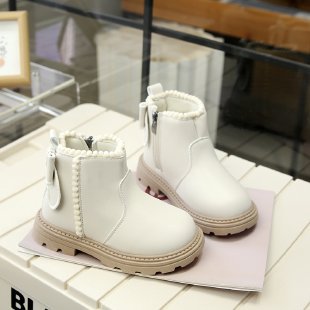 Kinder Stiefeletten mit weicher Sohle – Schwarz – Bild 5 | LuxeStyle