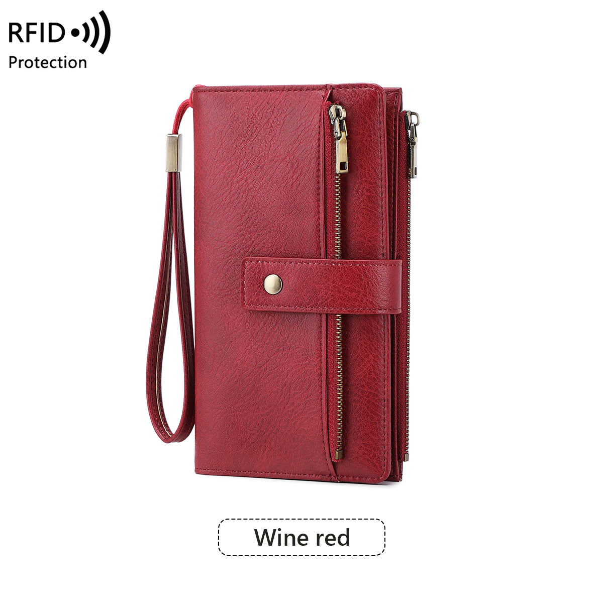Anti-Magnetische Damen-Trifold-Card-Tasche – Bild 13 | LuxeStyle