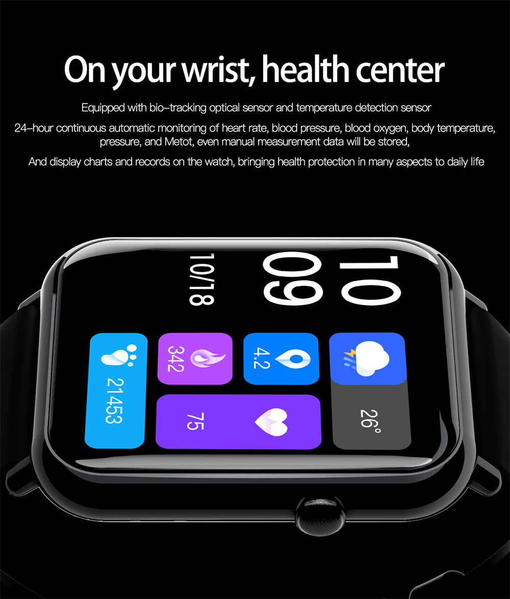 Wasserdichte Smartwatch mit Touchscreen – Bild 20 | LuxeStyle