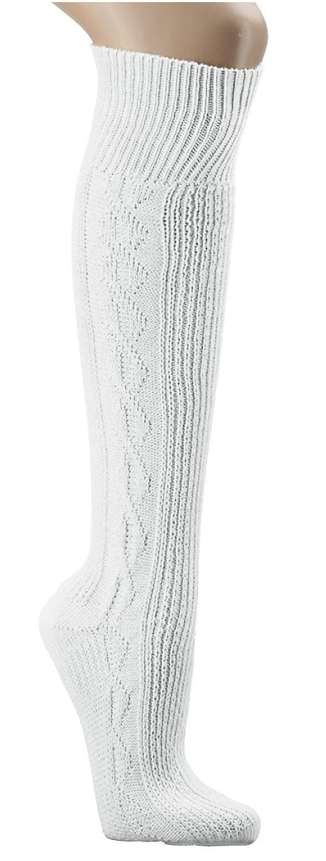 Trachtenstrümpfe weiss – Bild 1 | LuxeStyle