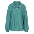 Lässiger V-Neck Pullover mit langen Ärmeln