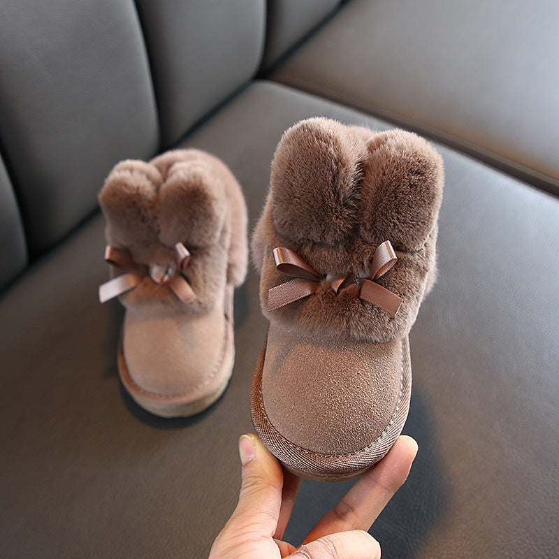 Gefütterte Prinzessinnen-Winterschuhe für Kinder – Bild 2 | LuxeStyle