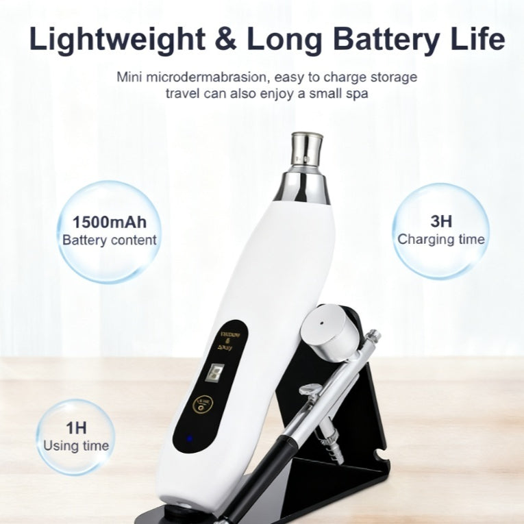 2-in-1 Diamant Mikrodermabrasionsgerät – Bild 4 | LuxeStyle