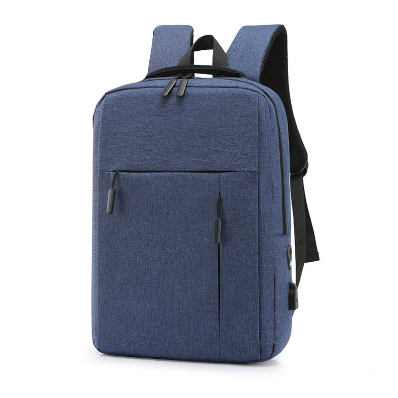 Business-Notizrucksack 20L – Weinrot/Blau/Schwarz/Grau – Bild 2 | LuxeStyle