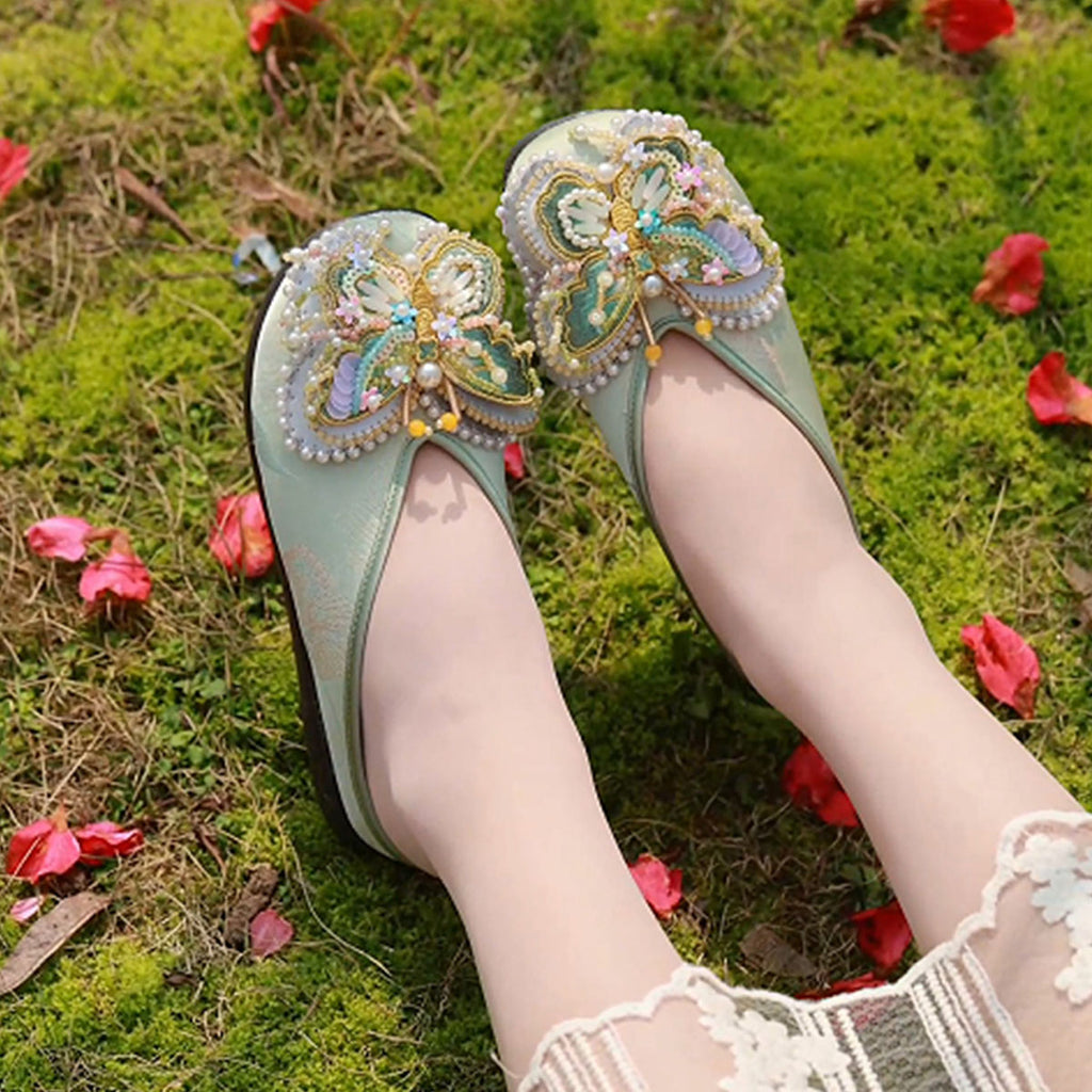 Traditionelle Schmetterlings-Flip-Flops