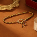 Personalisiertes Dreiecks-Geburtsstein-Armband | LuxeStyle