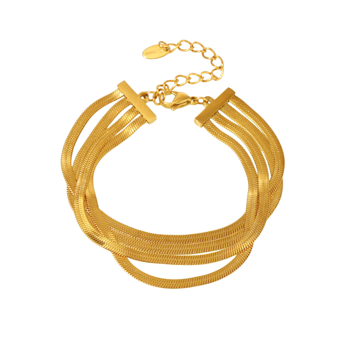 Mehrreihiges Titan-Armband für Damen – Bild 5 | LuxeStyle