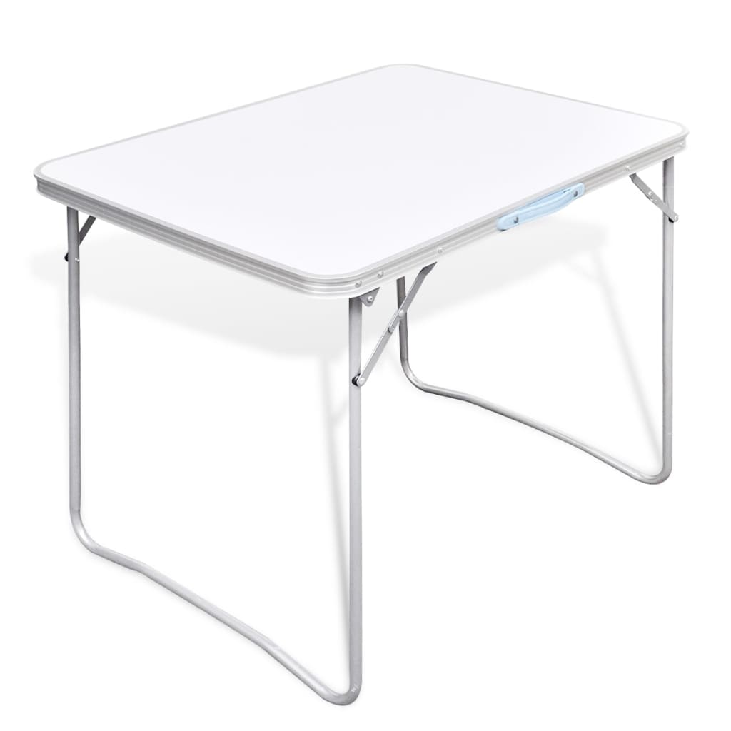 Klappbarer Campingtisch, 80 x 60 cm