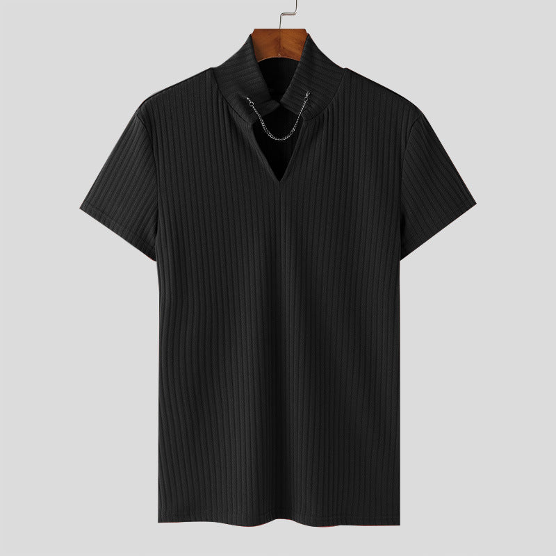 V-Ausschnitt T-Shirt
