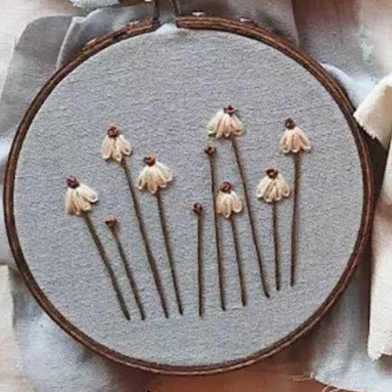 Stickset «Blumenwiese» für Einsteiger