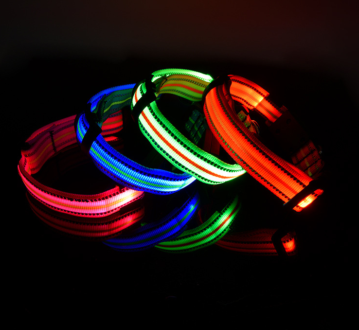 Leuchthalsband wasserdicht, USB-Ladefunktion – Bild 6 | LuxeStyle