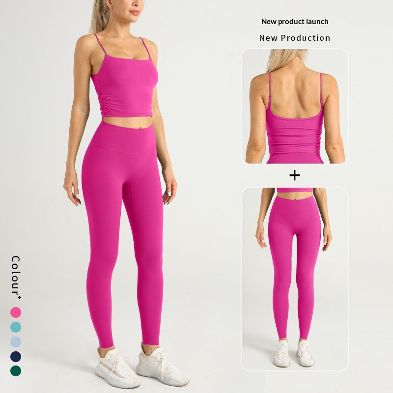 High-Waist Yoga Zweiteiler
