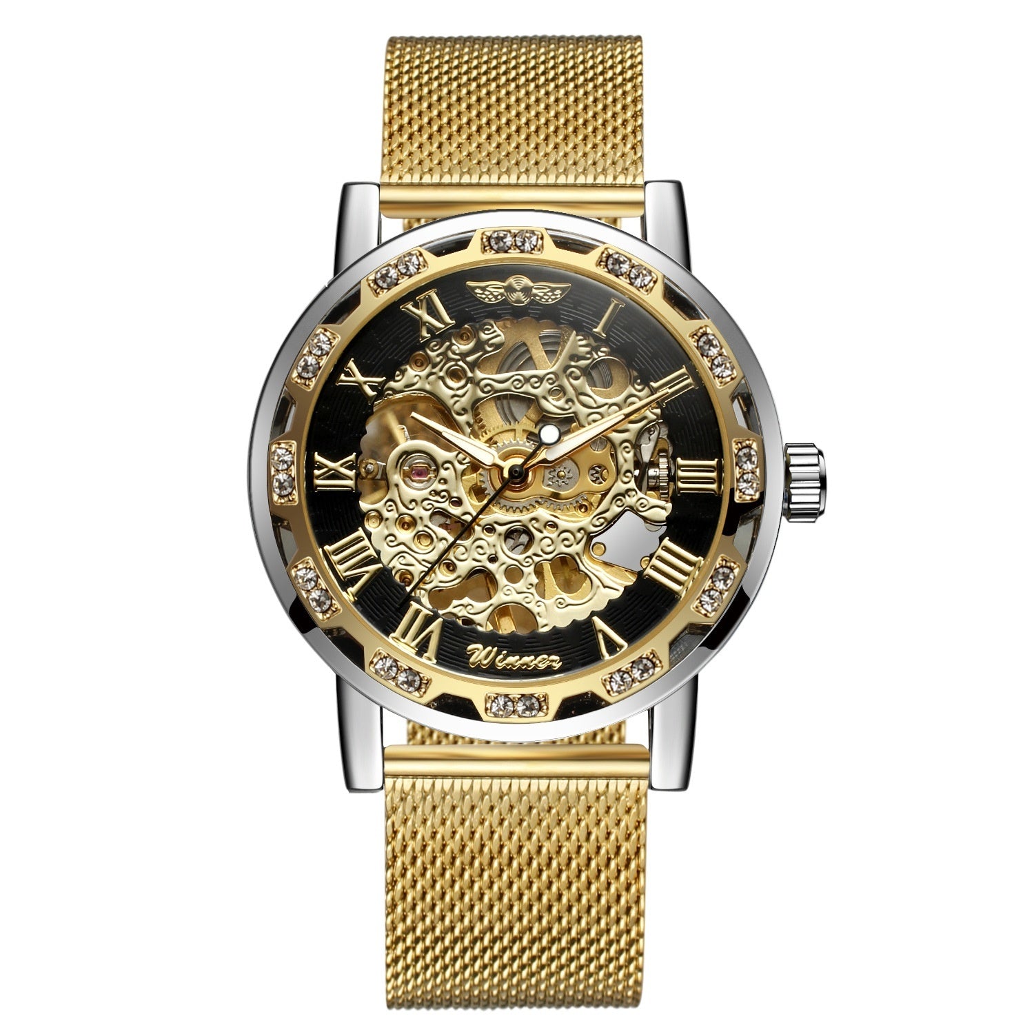 Herren-Armbanduhr mechanisch