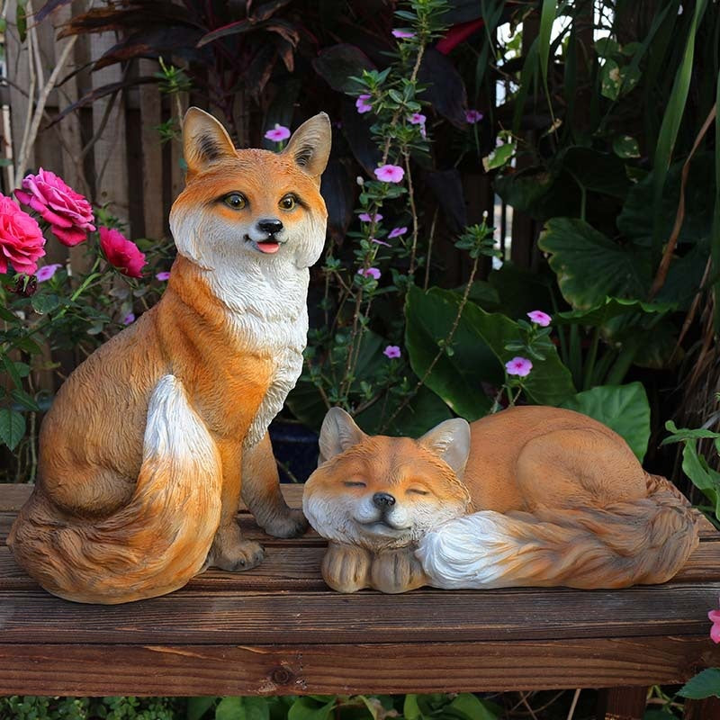 Fuchs-Skulptur für Garten & Hof – Bild 2 | LuxeStyle