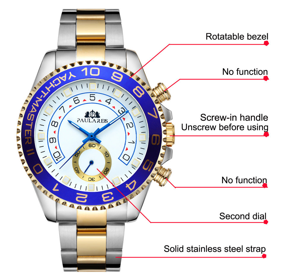 Herren-Automatik Armbanduhr