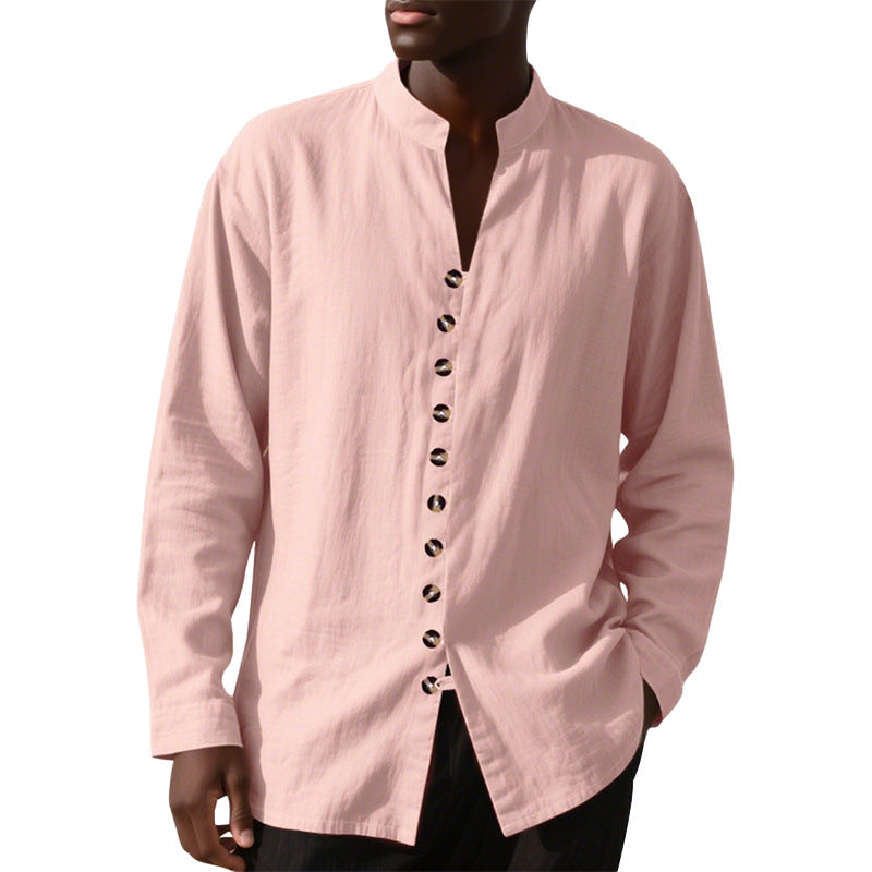 Herren Langarmhemd Casual – diverse Farben – Ansicht 7