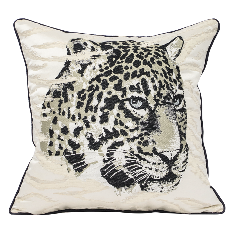 Leopard-Tiger Kissenbezug für Sofa