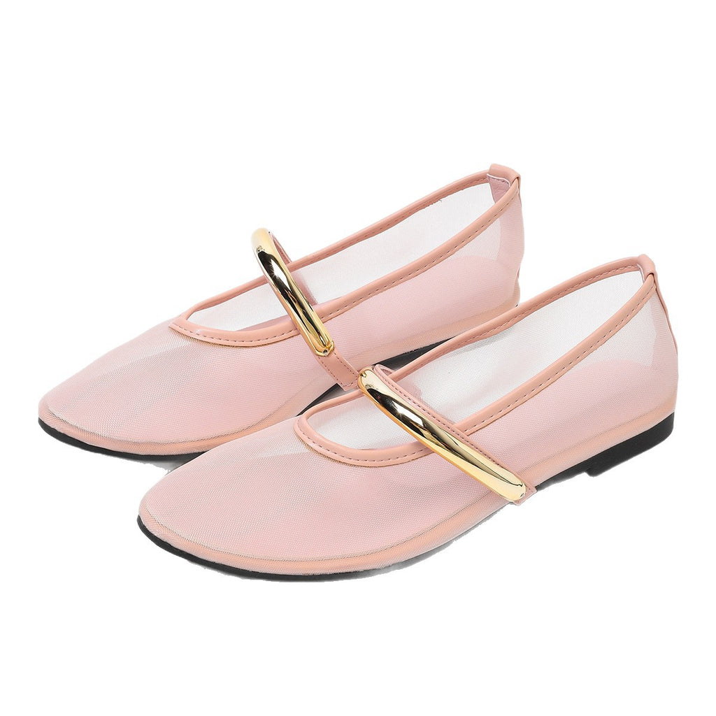 Rundzehen Mesh-Schuhe Damen