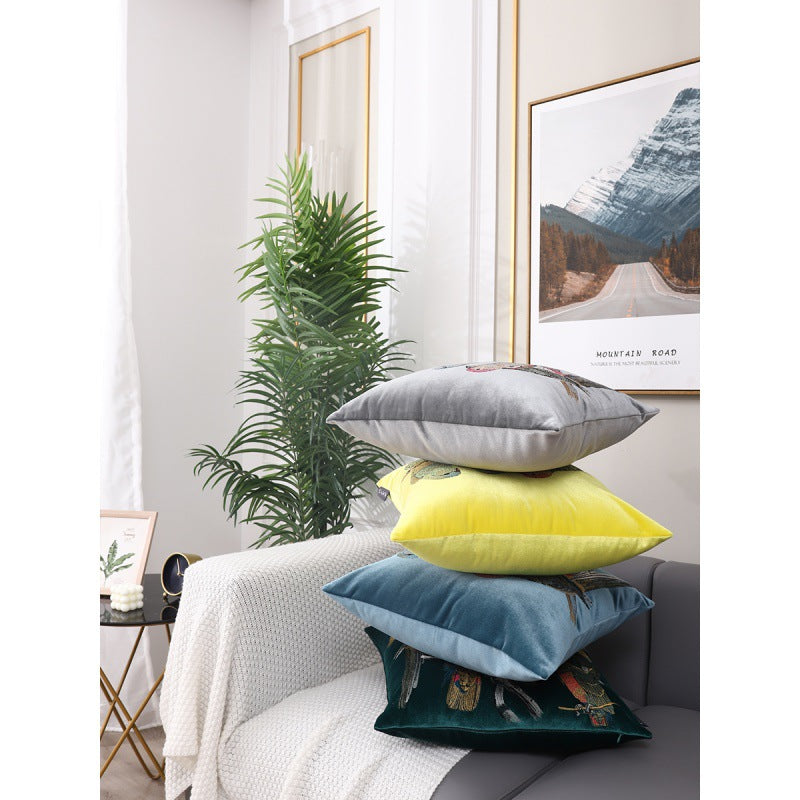 Papagei Samt-Kissen – Bild 18 | LuxeStyle