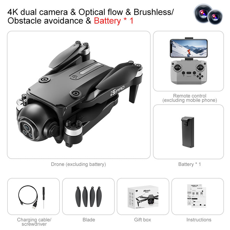 I5PRO Drohne mit HD-Kamera und Fernsteuerung