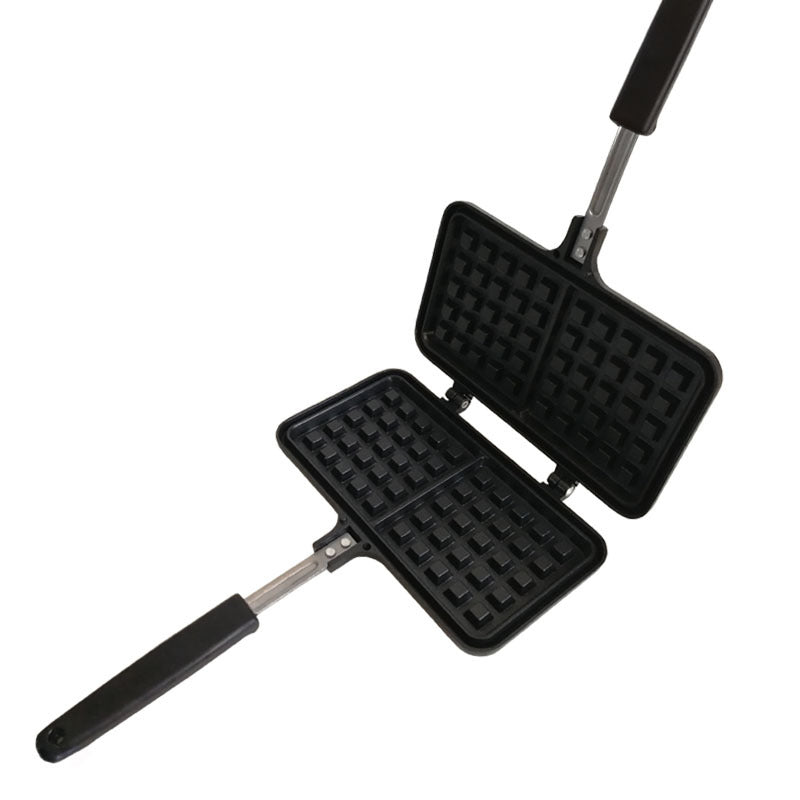 Schwarzer Waffel-Backform mit Antihaft – Bild 2 | LuxeStyle