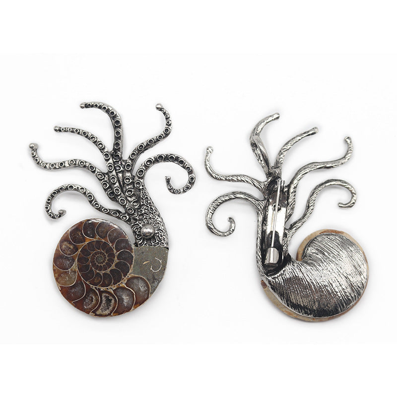 Brosche Schnecke-Oktopus Dual-Verwendung – Bild 5 | LuxeStyle