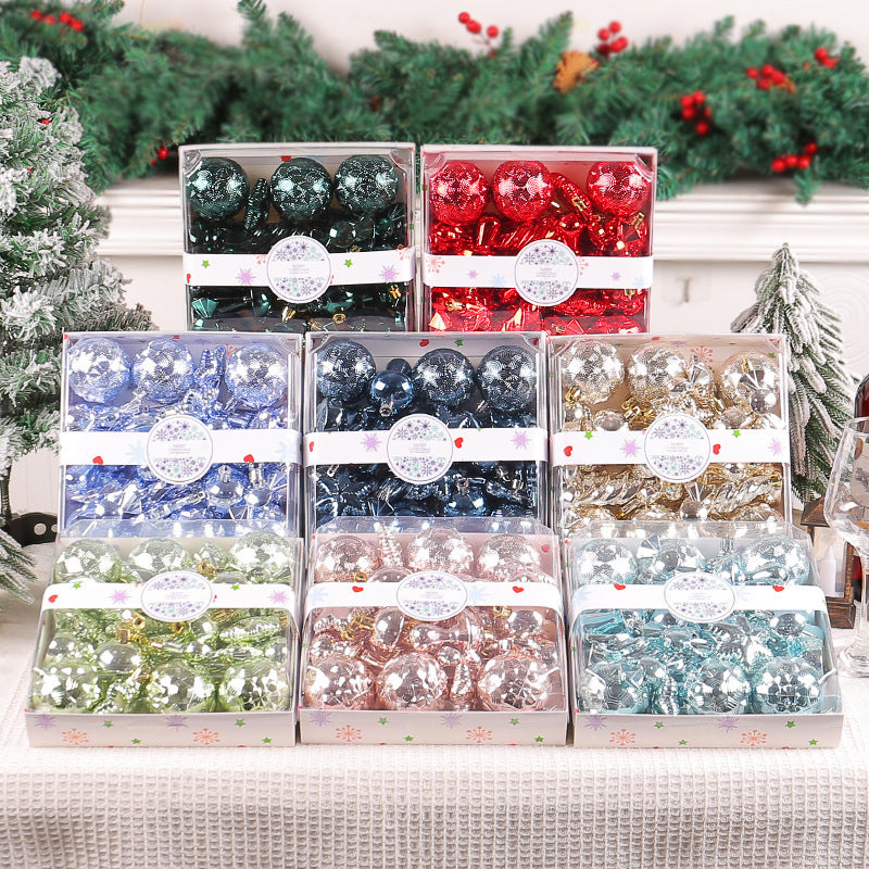 28-teilige Weihnachtsbaumschmuck-Kugel-Set – Bild 10 | LuxeStyle