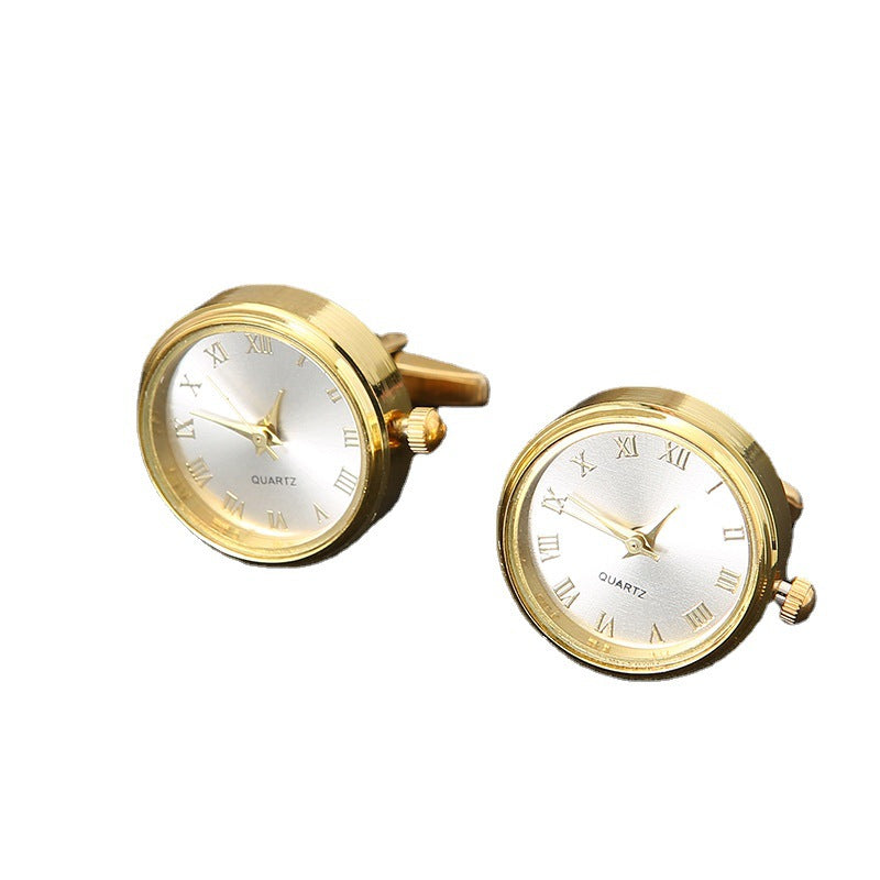 Luxus-Uhr als Manschettenknöpfe