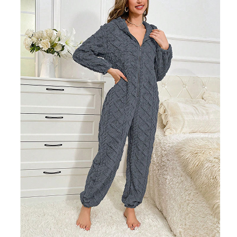 Warmes Coral-Fleece-Pajama