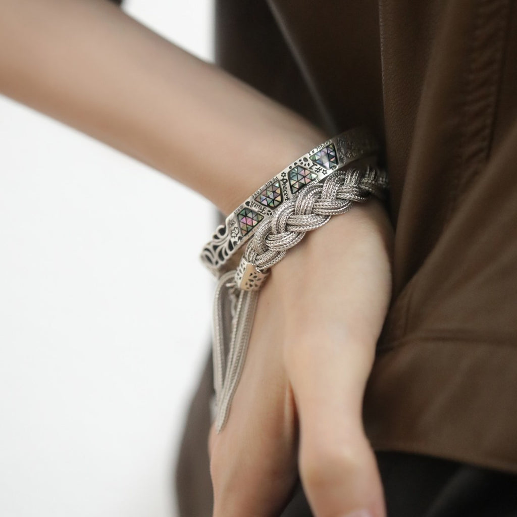 Retro Dreadlock Armband mit Quaste – Bild 3 | LuxeStyle