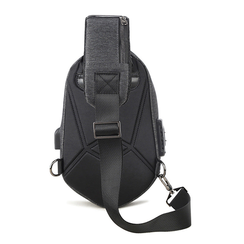 Koreaner-Stil Multifunktions Brusttasche Herren