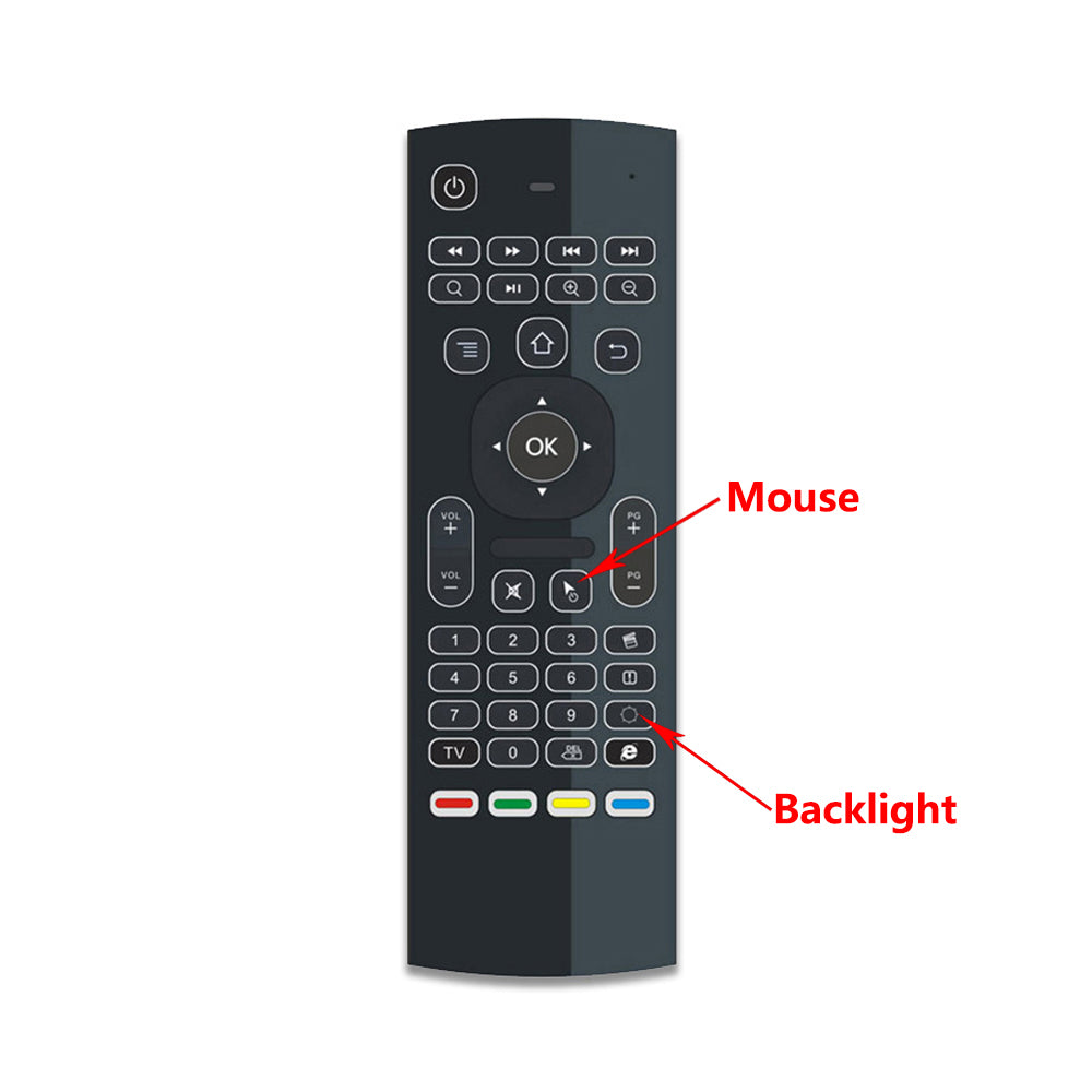 Intelligente Fernbedienung mit Air Mouse