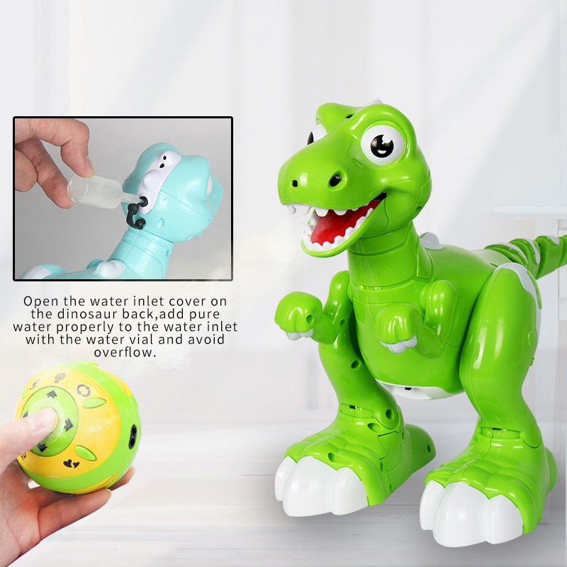 RC Dinosaurier mit Musik, Tanz & Sprayfunktion
