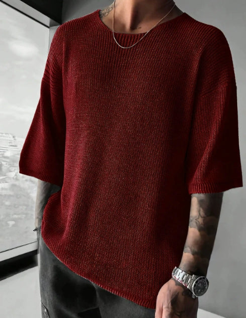 Langarmpullover mit V-Ausschnitt – Bild 12 | LuxeStyle
