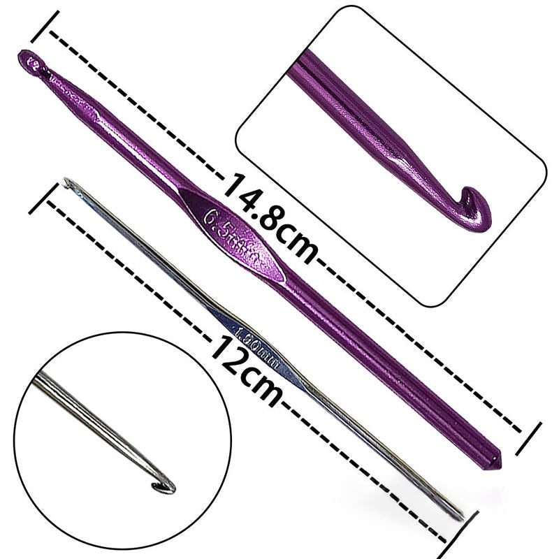 DIY-Set: Handgestrickter Schal aus Wolle