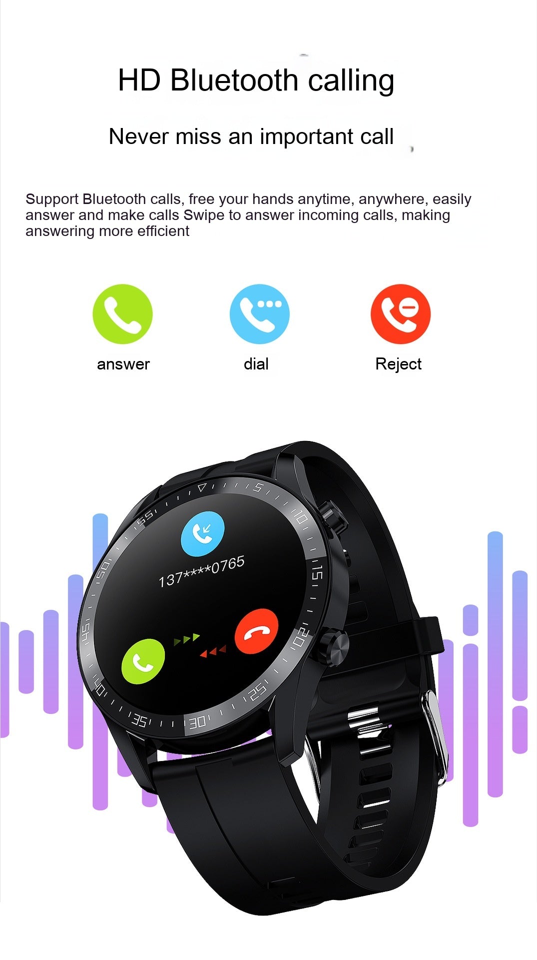 GT2 Smartwatch mit NFC & Bluetooth-Anrufen – Bild 4 | LuxeStyle