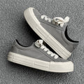 Canvas Plateau-Sneaker für Damen