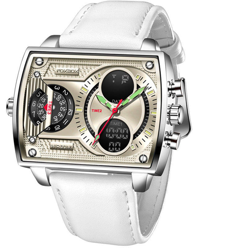 Quarz-Armbanduhr mit Doppeldisplay – Bild 2 | LuxeStyle