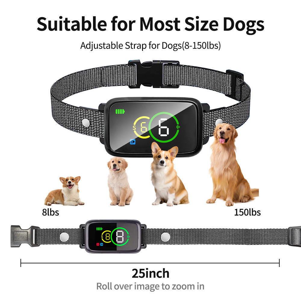 Smartes Anti-Bell Halsband mit Farbdisplay – Bild 2 | LuxeStyle