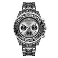Vintage Quarz-Herrenuhr mit Gravur