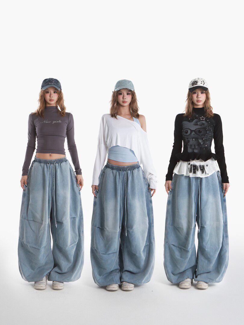 Bequeme, weiter Jeans