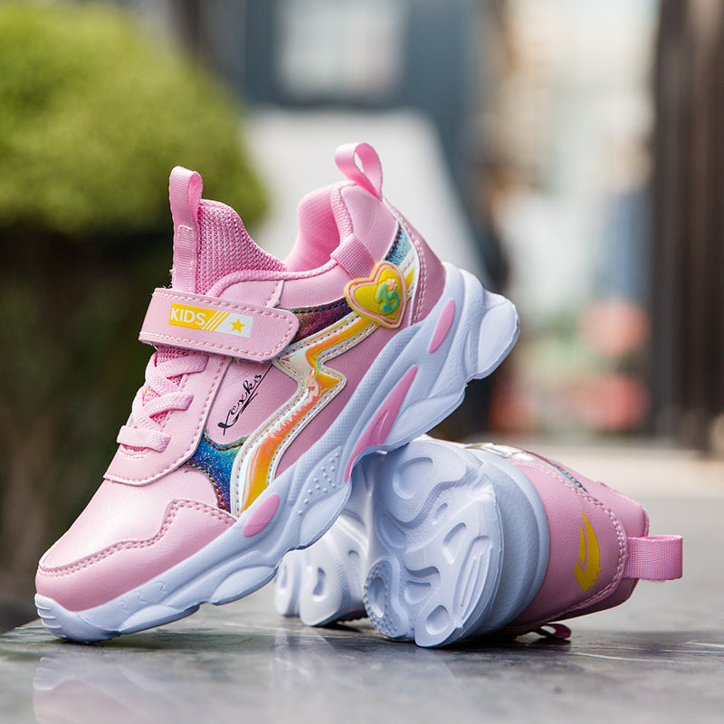 Kinder-Sneaker mit Klettverschluss | LuxeStyle