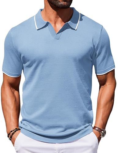 Herren Retro-Print Kurzarm-Shirt