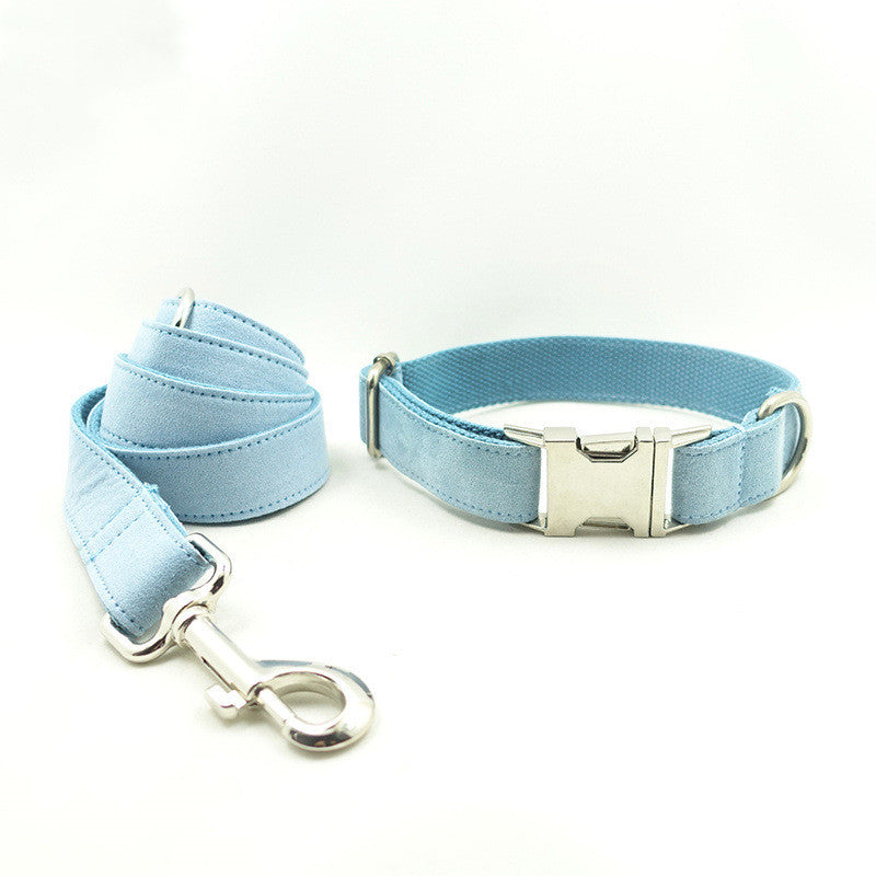 Blauer Leinenhalsband – Bild 3 | LuxeStyle