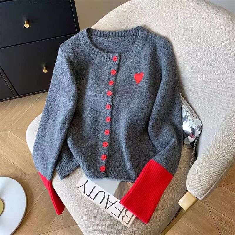Trendiger Premium-Strickcardigan mit Farbblock – Bild 5 | LuxeStyle