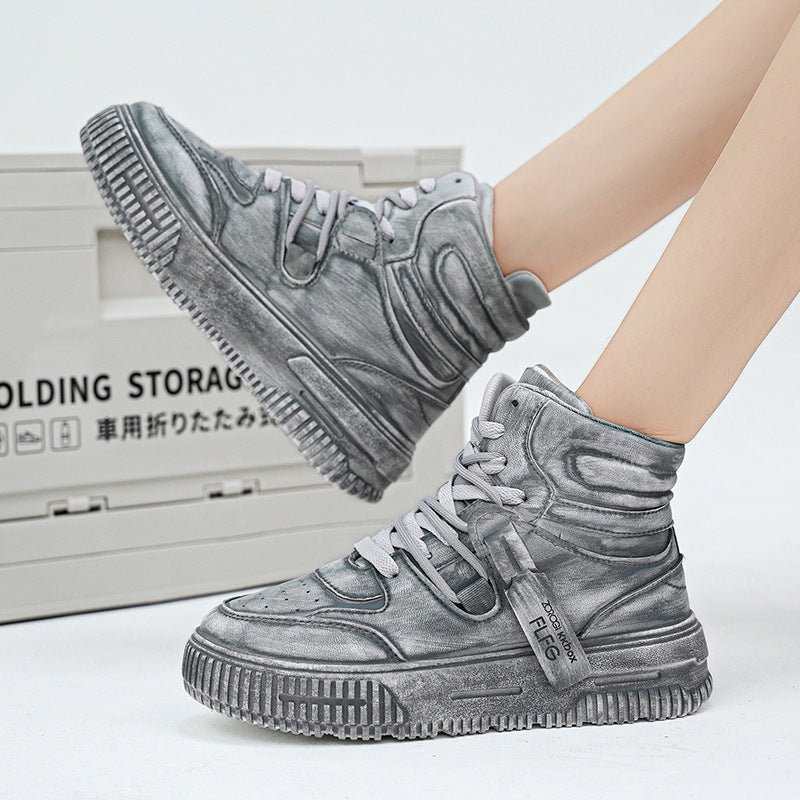 Fashion High-top Unisex Plateau-Sneakers – Bild 2 | LuxeStyle
