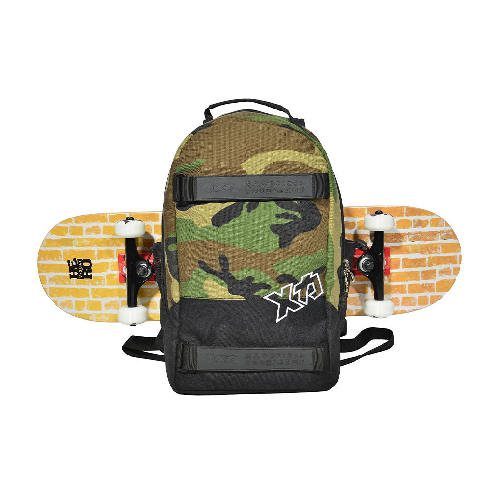 Multifunktionaler Skateboard-Rucksack – Bild 3 | LuxeStyle
