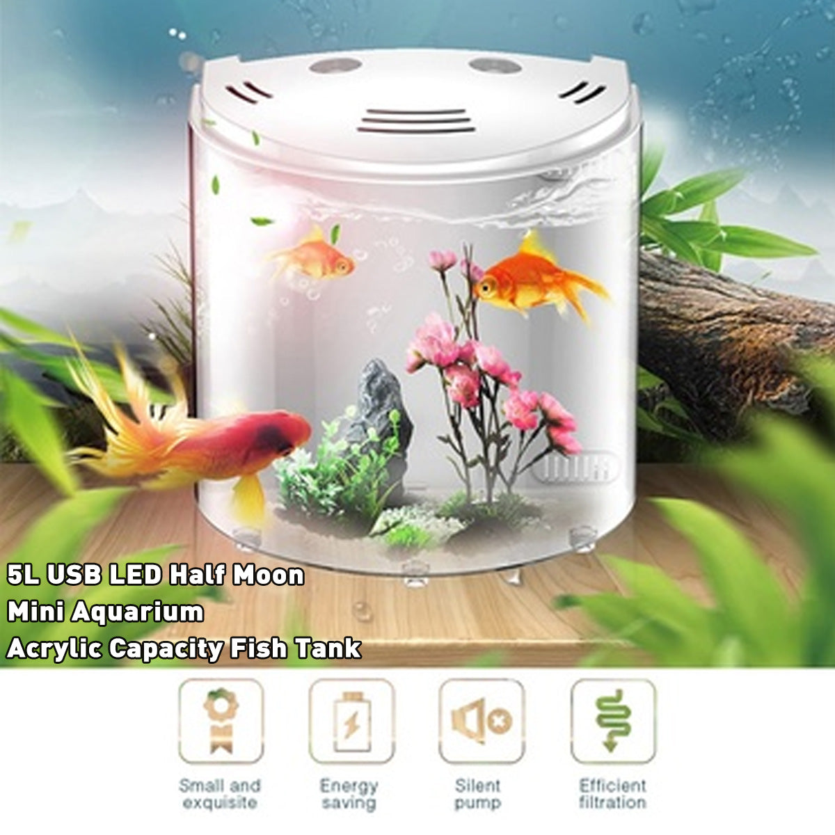 Ökologisches Acryl-Aquarium